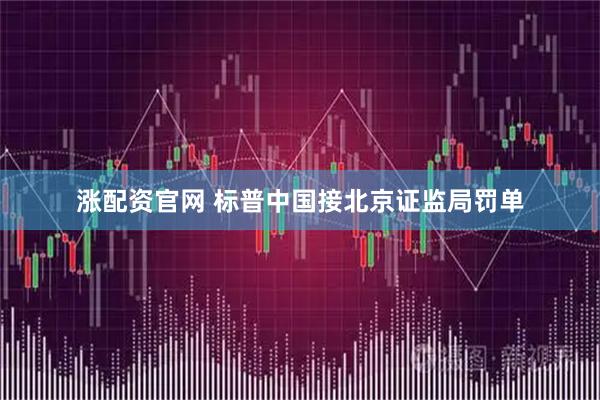 涨配资官网 标普中国接北京证监局罚单