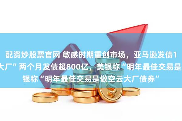 配资炒股票官网 敏感时期重创市场，亚马逊发债150亿美元，“四大厂”两个月发债超800亿，美银称“明年最佳交易是做空云大厂债券”