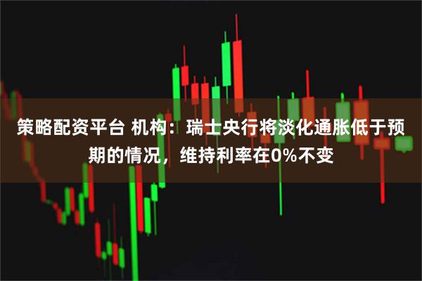 策略配资平台 机构：瑞士央行将淡化通胀低于预期的情况，维持利率在0%不变